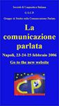 Mobile Screenshot of comunicazioneparlata.unior.it