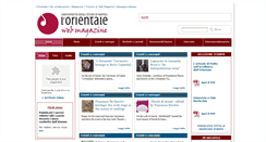 Desktop Screenshot of magazine.unior.it